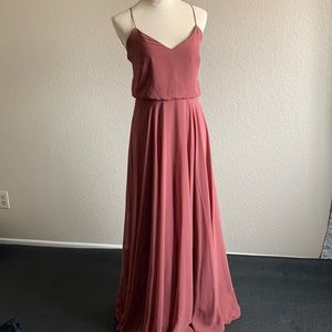 Jenny Yoo - burgundy bridesmaid dress